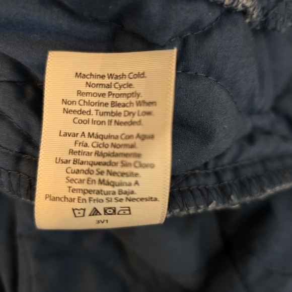 🔴 Time N Tru Plaid Blue Checkered Jacket Lightly Quilted XL 16 to 18 Essential - Picture 12 of 15